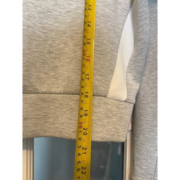 SPANX AirEssentials® Striped Track Jacket gray size small - Picture 13 of 14